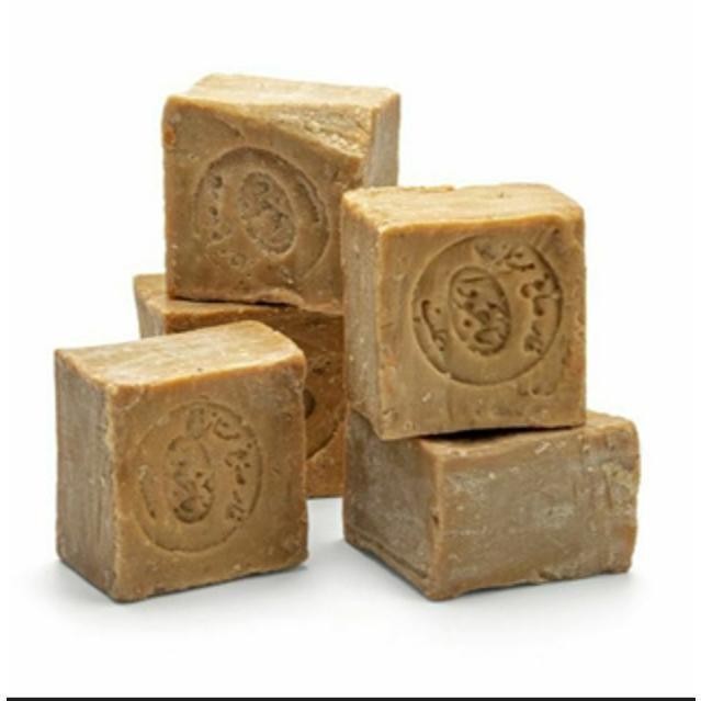 SABUN MINYAK ZAITUN /LAUREL GHAR ASLI 100% /PURE ALEPPO SOAP 200±Gr