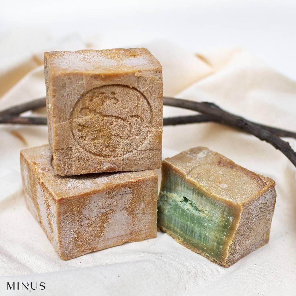 SABUN MINYAK ZAITUN /LAUREL GHAR ASLI 100% /PURE ALEPPO SOAP 200±Gr